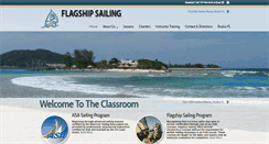 Desktop Screenshot of flagshipsailing.com
